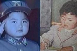 金正恩童年照曝光！13歲就抽菸　從小就指揮兄長