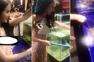 海產店正妹絕美臉蛋！「視線一往下」…卻讓全網崩潰臉蛋vs身材：一平毀所有(影)