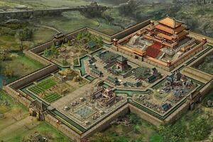 國內外的古代建築——中國城池和外國城堡