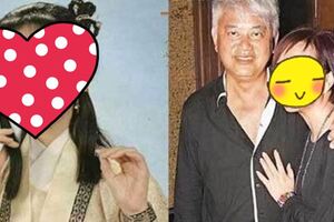 68歲陳百祥近照曝光，妻子是大家熟悉的大明星，恩愛38年無兒女