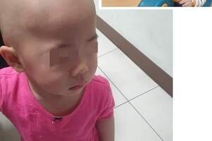 因炎熱而幫1歲半的女兒剪頭髮，結果慘遭女兒不理，媽媽網友們看完暴怒：人家是女生餒!