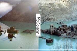 想朝聖！　義大利「湖底小鎮」明年重見天日　水抽掉才能參觀：上次開放是26年前