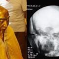 將中國寺廟內的「千年黃金佛像」送去做X光，掃描後發現「佛像頭部」竟然有...！