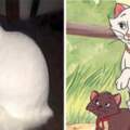 現實版「貓兒歷險記」：貓媽媽生下4隻小貓，全部撞臉卡通明星，網友：童話里沒有騙人