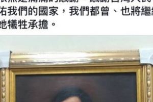 扁向中監申請出席餐會　陳致中PO文打悲情牌