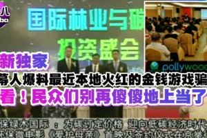 最新獨家【內幕人爆料最近火紅金錢游戲竟是騙局】快看...民眾們別再傻傻上當了！