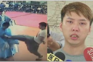 台灣戲曲學院排練「踹打女學生」全都錄，對女學生飛踢、巴頭、呼巴掌，稱求好心切「動腳」