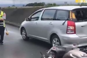 71歲男駕駛尿急…路邊臨停小便　女騎士追撞「重擊頭部」身亡