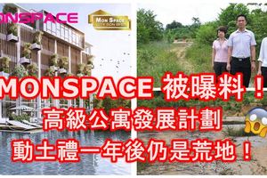 MONSPACE被曝料！高級公寓發展計劃動土禮一年後仍是荒地！ 