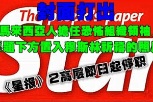 主流媒體《星報》宗族封面引爭議【《2高層即日起停職】！！！包括一華裔與巫裔！！！