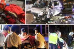 致命車禍：新牌仔避車撞翻　20歲男客慘死
