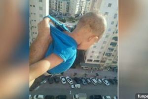 這名狠心父親說「如果沒有得到1000個讚」我就把小孩丟下樓，最後他卻得到比1000讚更「難忘的回憶」
