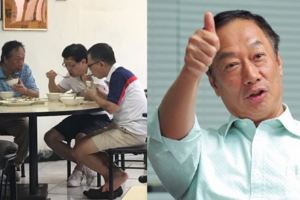 捕獲野生郭董！？身價百億郭董被直擊大嗑「平價牛肉麵」，照片曝光後網友「大讚超親民」！