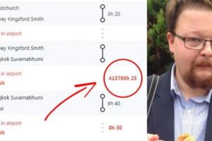 他使用訂票網站買飛機票結果「被困住」47年等轉機，客服的幽默回覆讓大家都笑到噴口水！