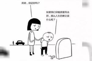 「如果早晚都要死去，為什麼還要活著？」這組漫畫一夜之間刷爆朋友圈！