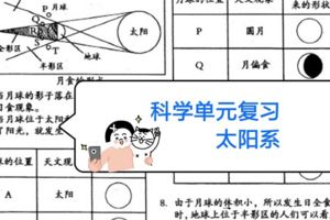 UPSR科學單元復習-太陽系