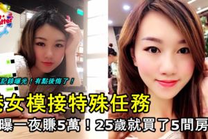 香港女模接特殊任務，被曝一夜賺5萬！25歲就買了5間房！Whatsapp通話記錄曝光！有點後悔了！