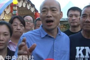 用一把水果刀 韓國瑜:打資源武器不對稱的選戰