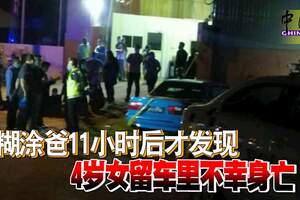 糊塗爸11小時後才發現4歲女留車裡不幸身亡