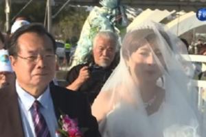 廖峻代家長牽新娘走紅毯！她「因病情數次拒嫁」男友不放棄求婚最後點頭圓夢