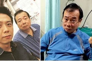 廖峻過年只能在醫院度過，跟兒子一起拜年，最在乎「這個」，網友看了直呼「好萌」！