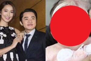 李亞男曬5個月女兒正面照，王祖藍基因太強大！網友表示很擔心！