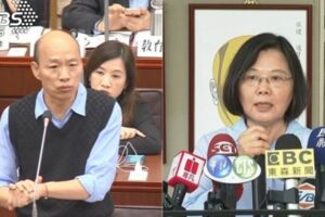 韓國瑜嗆鬼混政治人物下台 蔡反譏：替高雄市民做了什麼