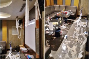 活屍屁孩唱過「KTV變鬼屋」　滿地濕爛物體！網友噁吐了  