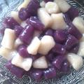 做法簡單又營養Q彈的紫薯芋圓，鹿晗好喜歡吃