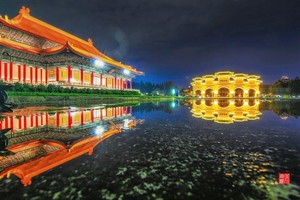 網上瘋傳超美「水淹中正紀念堂」其實是台灣人拍的！