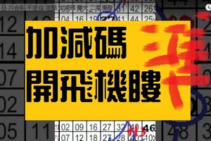  11月1日 六合彩 不定位 定點 加減碼 毒支 二星獨碰