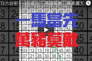 3月7日六合彩 [一]馬當先‵‵‵`萬豬莫敵‵‵‵專車獨支