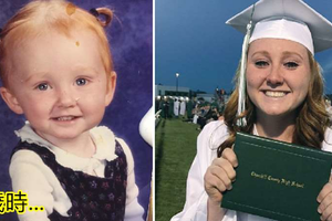 畢業的女高中生從父親手中接過14年前的一份禮物，拆開的瞬間她卻淚流滿面了！