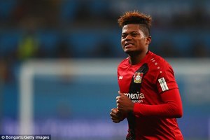 車路士對德甲球會利華古遜翼鋒利安拜尼(Leon Bailey)感興趣