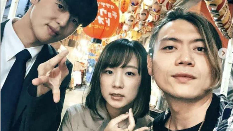 Yuma（中）和Ryu（右）婚變，遭Ryu新歡指控外遇Tommy（左）。（圖／翻攝自Yuma IG）