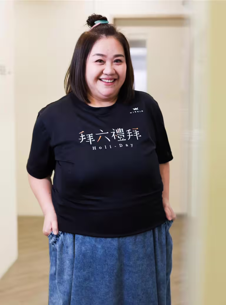 鍾欣凌在《拜六禮拜》首次挑戰演小三。（陳俊吉攝）