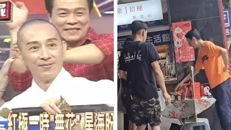 眭澔平直擊關聰(橘衣者)在街頭擺攤。(圖/TVBS資料照、翻攝自臉書) 眭澔平直擊關聰(橘衣者)在街頭擺攤。(圖/TVBS資料照、翻攝自臉書)