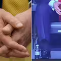 川普「腿腫手瘀青」照片瘋傳！ 網友驚呼：英國女王死前也這樣
