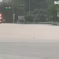 快訊／上班注意！大豪雨狂炸…嘉義台82線中和交流道淹水「預警性封閉」