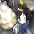 「慶生氣球」電梯內突爆炸！外送員與女大生遭烈火吞噬　驚悚瞬間曝光了