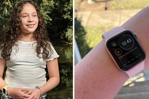 Apple Watch警示聲叫不停　12歲女童檢查「罹癌了」