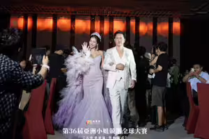 睽違16年！劉伊心驚喜重返選美舞台 舞伴竟是天菜
