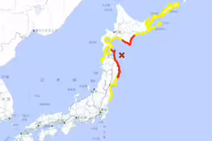 日本7.5強震！氣象廳首度發布「北海道及三陸近海地震預警」　最壞估恐30萬人罹難