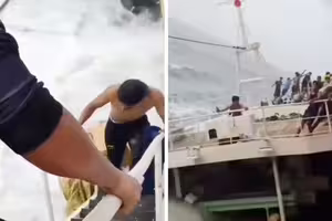 貨輪猛撞中國漁船　船員倒一片慘了