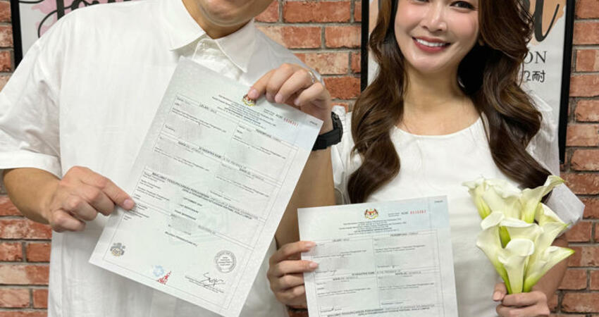 恭喜！準金鐘視帝爆出婚訊 正妹新婚妻身分曝光