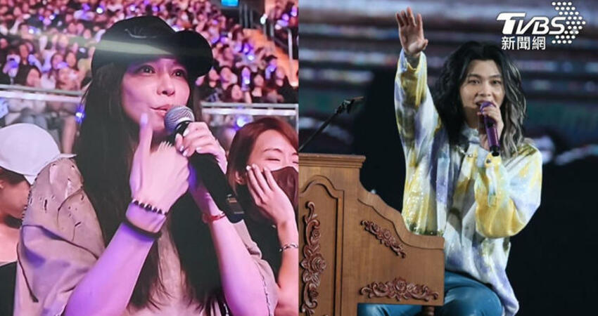 麋先生唱一半！台下驚見超大咖女神開唱 雙方真實關係曝光了