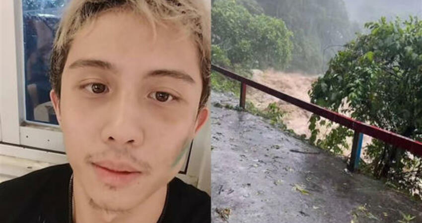 孫安佐遇金山暴雨受困！汽車慘被水淹沒 「急棄車逃命」驚悚畫面曝