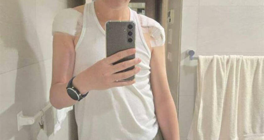 56歲「486先生」突爆生病慘況！手臂肌肉大量流失 開刀「暴瘦21公斤」