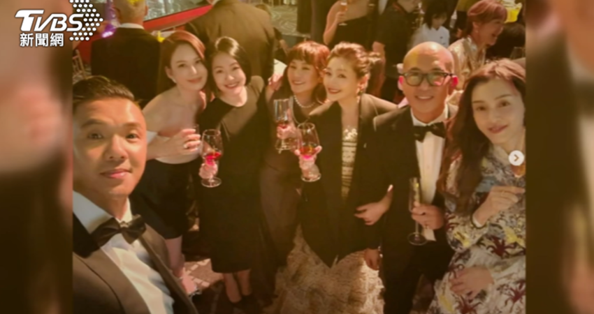大S美翻！現身王偉忠愛女歸寧宴 張小燕、黑范、吳宗憲都來了