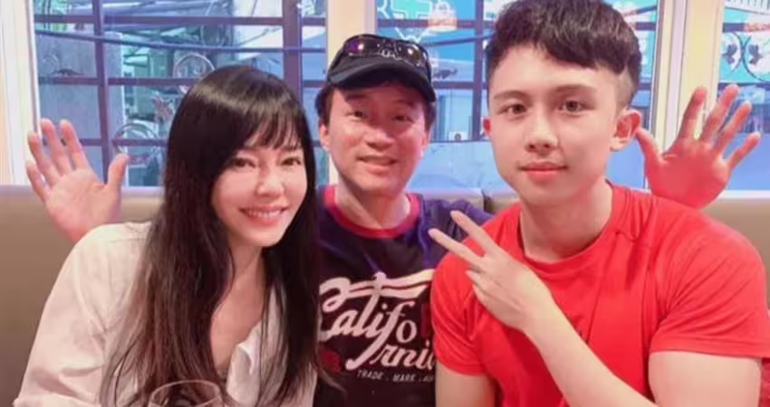 狄鶯母親節甜摟孫安佐 私下互動宛如姊弟！孫鵬遭忽視在後